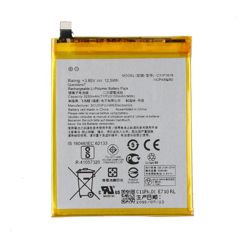 Batería para ASUS X555-X555LA-X555LD-X555LN-2ICP4/63/asus-c11p1618